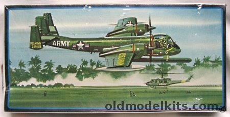 AMT-Hasegawa 1/72 Grumman OV-1B Mohawk, A-643 plastic model kit